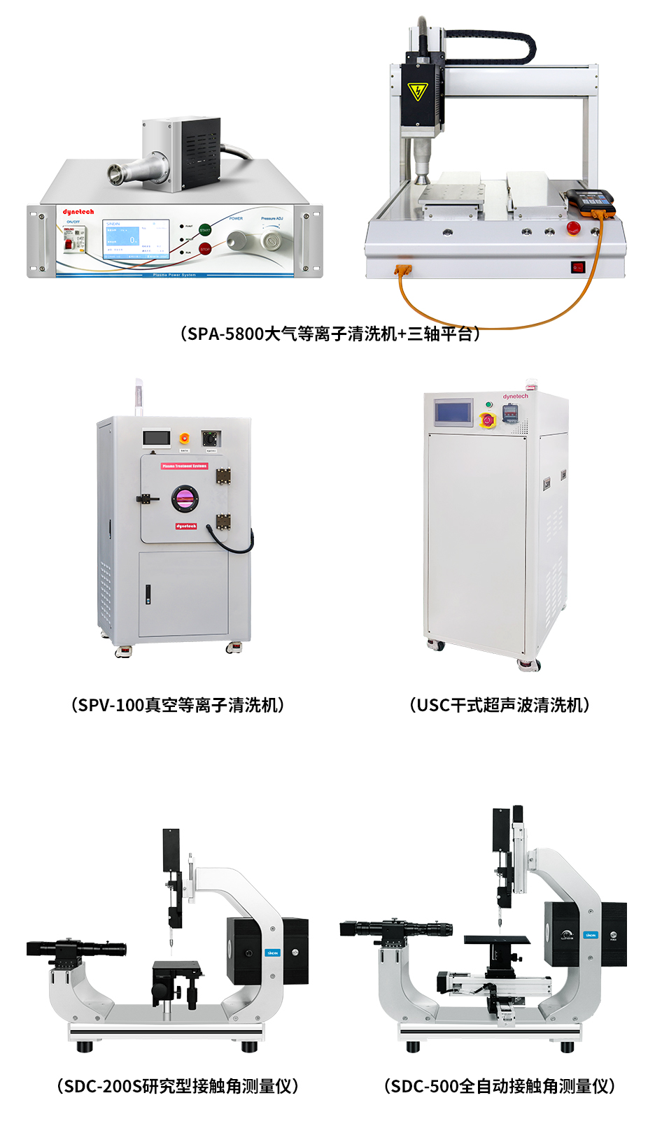 接觸角測(cè)量?jī)x與等離子清洗機(jī)